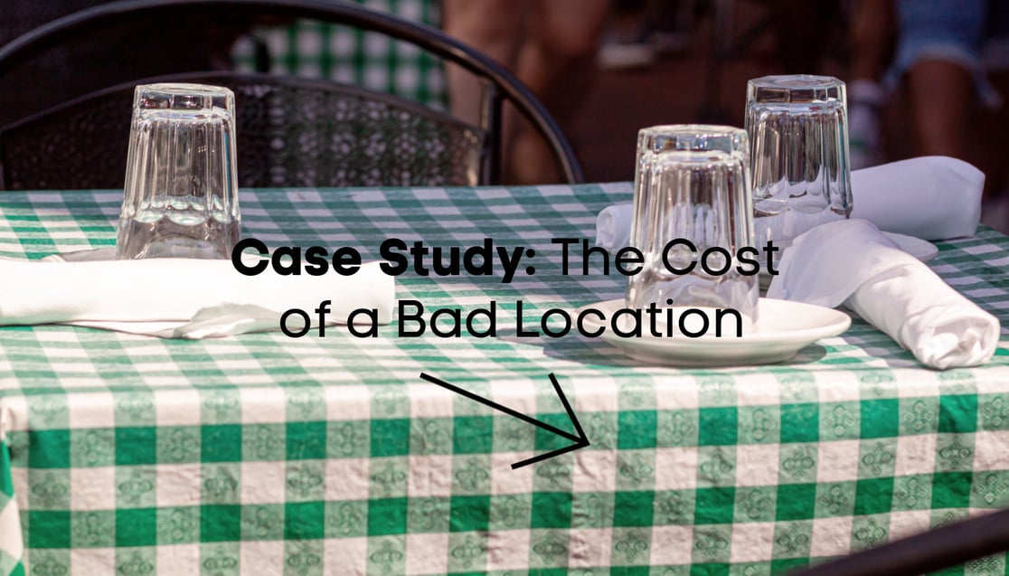 What's the true cost of a bad retail or restaurant location?