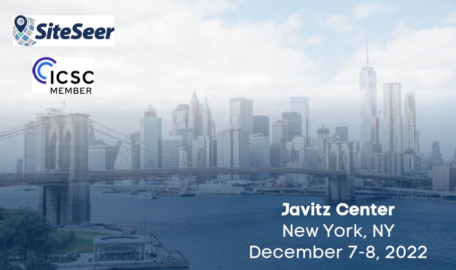 Meet with SiteSeer at ICSC NY! 